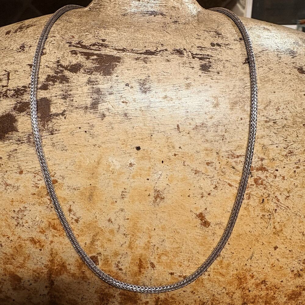 Suarti Bali BA Sterling Silver Chain/Necklace 2.5mm w/ Wheat Toggle Clasp